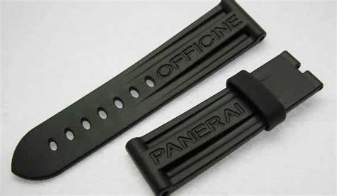 panerai strap rubber xs|panerai rubber straps for 40mm.